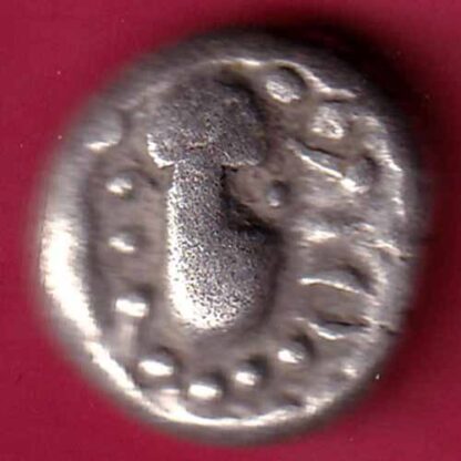 ANCIENT INDIA GADHAYA DYNASTY KING PORTRAIT COIN– FC1682 - Image 2