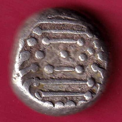 ANCIENT INDIA GADHAYA DYNASTY KING PORTRAIT COIN– FC1682