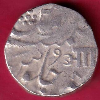 BARODA STATE AH 1228 AANAND RAO 1 RUPEE SILVER COIN– FC1692