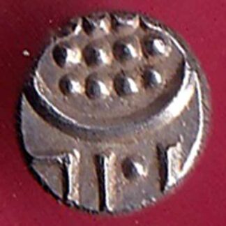 TRAVANCORE STATE RAJARAM VERMA IV SILVER CHUKRAM COIN– FC1695