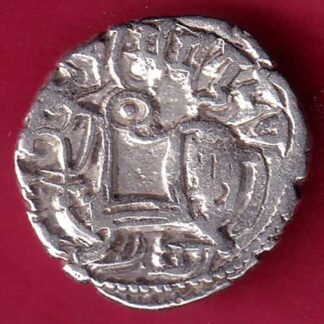 Hindushahia, kabul n gandhara silver drachma horseman n bill type coin :– FC1722