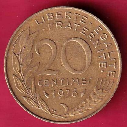 France 20 Centimes LIBERTE·EGALITE ·FRATERNITE·   – FC1726 - Image 2