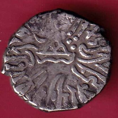 ANCIENT INDIA KSHATRAP DYNASTY KINGS PORTRAIT RARE SILVER COIN – FC1935 - Image 2