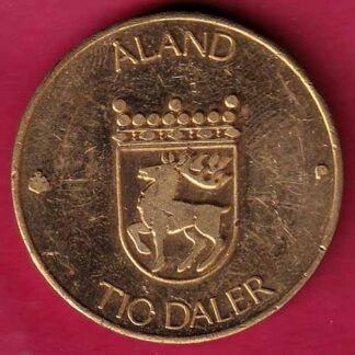 Finland 10 Markkaa Aland 1991 tio deler tio mark – FC1970