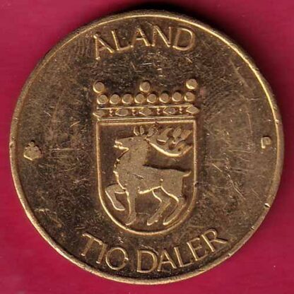 Finland 10 Markkaa Aland 1991 tio deler tio mark – FC1970