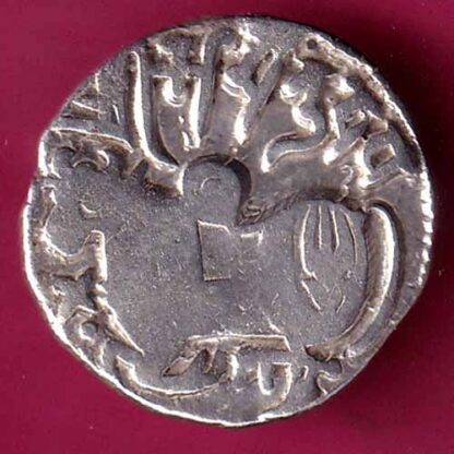 Hindushahia, kabul n gandhara silver drachma horseman n bill type coin- FC1992