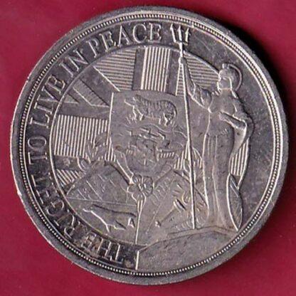 he right ti live in peace elizabeth ii d.g. regina gibraltar 2022 half crown- FC2029 - Image 2