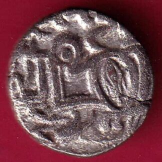 DELHI SULTAN SAMANT DEVA HORSE MAN & BULL TYPE COIN- f4904