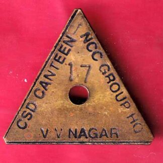 token: csdcanteen ncc group ho V.V NAGAR  – FC1852