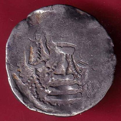 ANCIENT INDIA INDO SASSANIAN SRI HA SERIES RAJASTHAN RARE SILVER COIN – FC1853 - Image 2