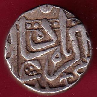 MUGHALS MOHD. AKBAR MAHMUDI SILVER COIN Weight – 5.66 gm – FC1855