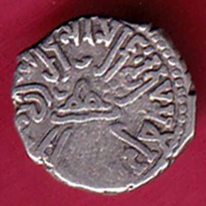 ANCIENT INDIA KSHATRAP DYNASTY KINGS PORTRAIT RARE SILVER COIN - f4948 - Image 2