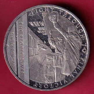 ELIZABETH II GIBRATAR II D.G. REGINA GIBRALTAR 2021 HALF CROWN –F5031
