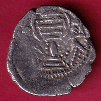 ANCIENT INDIA INDO SASSANIAN SRI HA SERIES RAJASTHAN RARE SILVER COIN–F5032 - Image 2