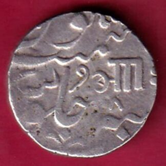 BARODA STATE AH 1228 RY8 AANAND RAO PETLAD MINT ONE RUPEE SILVER COIN– F5049