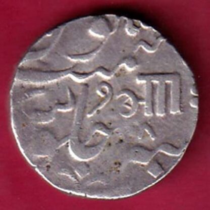 BARODA STATE AH 1228 RY8 AANAND RAO PETLAD MINT ONE RUPEE SILVER COIN– F5049