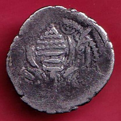 ANCIENT INDIA INDO SASSANIAN SRI HA SERIES RAJASTHAN RARE SILVER COIN – F5051 - Image 2