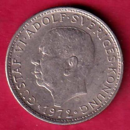 Sweden 5 Kronor – Gustaf VI Adolf 1972– F5086 - Image 2