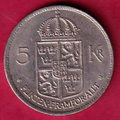 Sweden 5 Kronor – Gustaf VI Adolf 1972– F5086