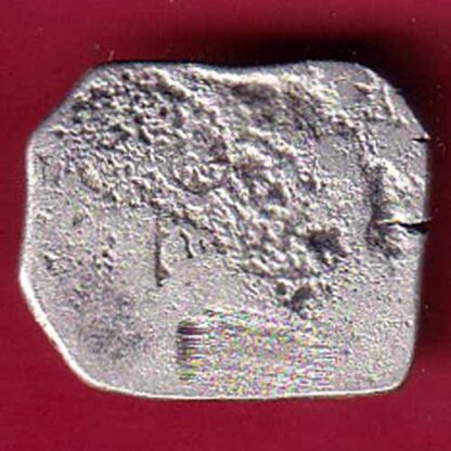 ANCIENT INDIA MAURYAN PERIOD  MAGADH DYNASTY SILVER PUNCHMARK- F5143