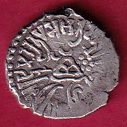 ANCIENT INDIA KSHATRAP DYNASTY KINGS PORTRAIT RARE SILVER COIN– F5162 - Image 2