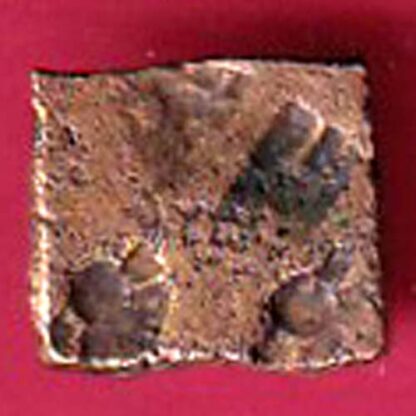 ancient cetral india copper punchmark ujjainy symbols on coin–FC2185