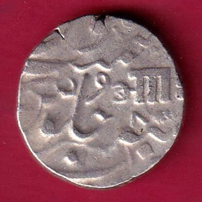 BARODA STATE AH 1228 RY8 AANAND RAO gaikwad one ruppe silver coin- FC2252