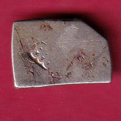 ancient magadh punch mark silver coin - FC2256 - Image 2