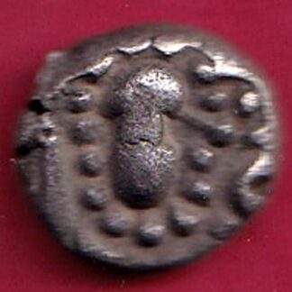 ANCIENT INDIA GADHAYA DYNASTY KING PORTRAIT COIN  -FC2292