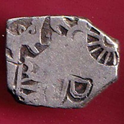 ANCIENT INDIA MAURYAN PERIOD  MAGADH DYNASTY SILVER PUNCHMARK– FC2402