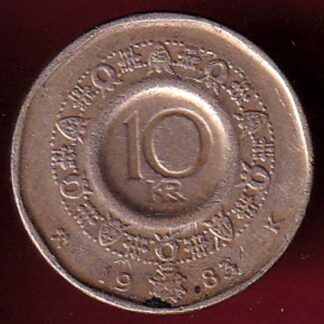 Norway 10 Kroner - Olav V  – FC2404