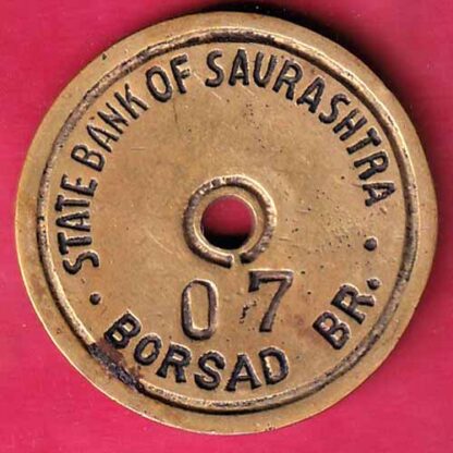 State Bank Of Saurashtra Bramch :- Borsad - f4986