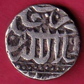 MUGHALS MOHD. AKBAR MAHMUDI SILVER COIN- f4990
