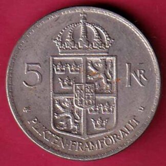 Sweden 5 Kronor – Gustaf VI Adolf 1972- f4991