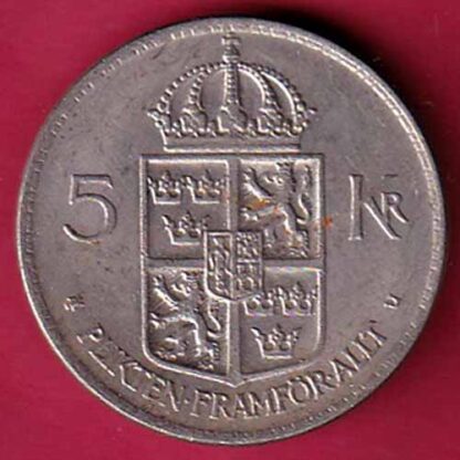 Sweden 5 Kronor – Gustaf VI Adolf 1972- f4991