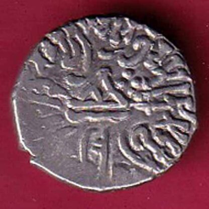 ANCIENT INDIA KSHATRAP DYNASTY KINGS PORTRAIT RARE SILVER COIN– F5396 - Image 2