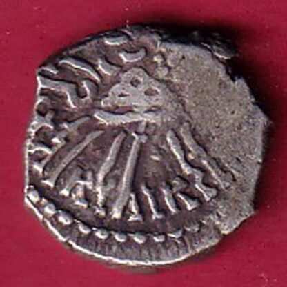 ANCIENT INDIA KSHATRAP DYNASTY KINGS PORTRAIT RARE SILVER COIN – F5399 - Image 2