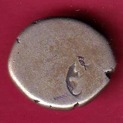 ANCIENT INDIA MAURYAN PERIOD ANIMAL STANDING MAGADH DYNASTY SILVER PUNCHMARK– F5464 - Image 2