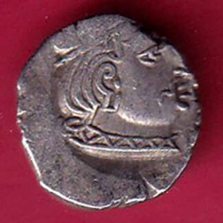 ANCIENT INDIA KSHATRAP DYNASTY KINGS PORTRAIT RARE SILVER COIN– F5465