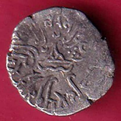 ANCIENT INDIA KSHATRAP DYNASTY KINGS PORTRAIT RARE SILVER COIN– F5465 - Image 2