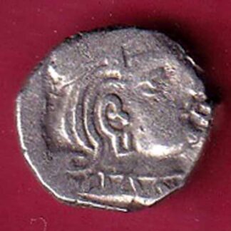 ANCIENT INDIA KSHATRAP DYNASTY KINGS PORTRAIT RARE SILVER COIN – F5469