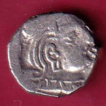 ANCIENT INDIA KSHATRAP DYNASTY KINGS PORTRAIT RARE SILVER COIN – F5469