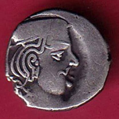 ANCIENT INDIA KSHATRAP DYNASTY KINGS PORTRAIT RARE SILVER COIN –F5496