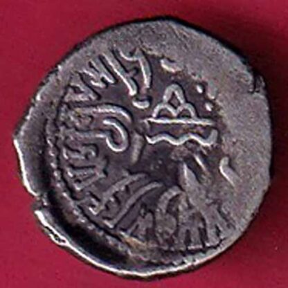 ANCIENT INDIA KSHATRAP DYNASTY KINGS PORTRAIT RARE SILVER COIN –F5496 - Image 2