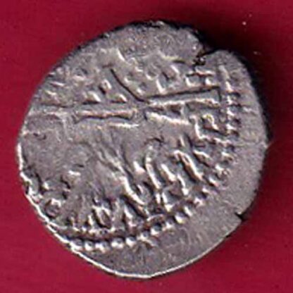 ANCIENT INDIA KSHATRAP DYNASTY KINGS PORTRAIT RARE SILVER COIN–F5502 - Image 2