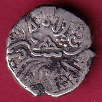 ANCIENT INDIA KSHATRAP DYNASTY KINGS PORTRAIT RARE SILVER COIN:- F5550 - Image 2