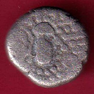 ANCIENT INDIA GADHAYA DYNASTY KING PORTRAIT COIN :- F5602