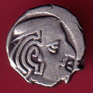 ANCIENT INDIA KSHATRAP DYNASTY KINGS PORTRAIT RARE SILVER COIN – F5640