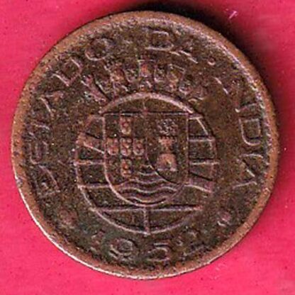 Portuguese India  1952 one Tanga  – FC2795
