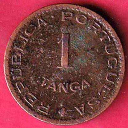 Portuguese India  1952 one Tanga  – FC2795 - Image 2